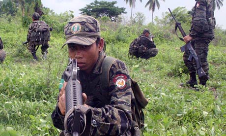 Muslim separatist rebels in Philippines